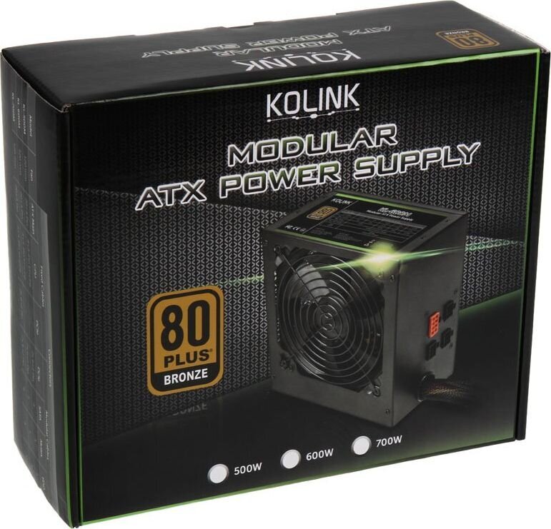 Kolink KL-500Mv2 kaina ir informacija | Maitinimo šaltiniai (PSU) | pigu.lt