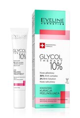 Кислотный скраб для лица Eveline Cosmetics Glycol Therapy 10% 20 мл цена и информация | Средства для очищения лица | pigu.lt