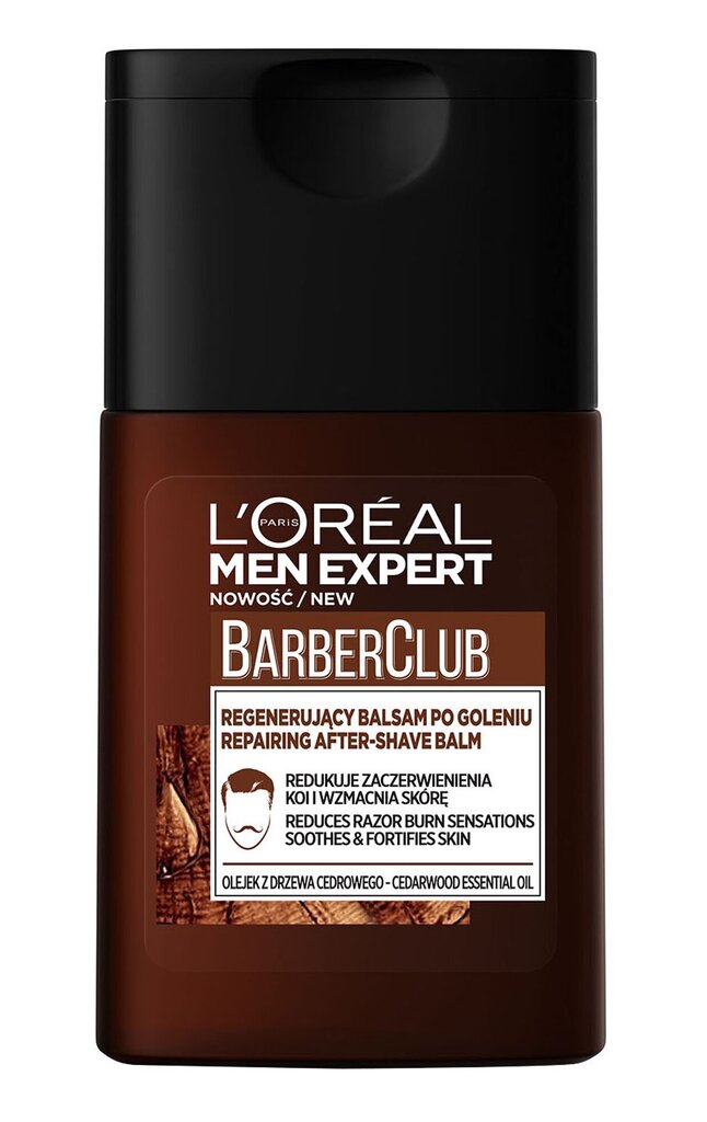 Balzamas po skutimosi L'Oréal Men Expert Barber Club 125 ml kaina ir informacija | Skutimosi priemonės ir kosmetika | pigu.lt