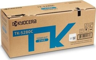 Kyocera Toner TK-5280C TK5280C Toner-Kit TonerKit Cyan (1T02TWCNL0) kaina ir informacija | Kasetės lazeriniams spausdintuvams | pigu.lt