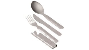 Turistinių valgymo įrankių rinkinys Easy Camp Travel Cutlery Deluxe kaina ir informacija | Turistiniai katiliukai, indai, įrankiai | pigu.lt