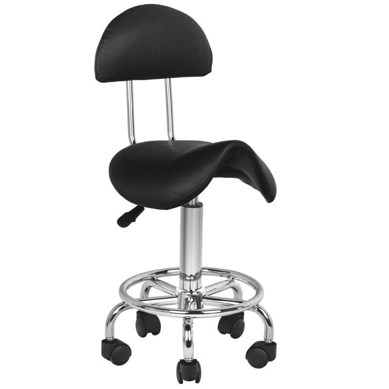 Meistro kėdutė Stool Beauty 3, juoda kaina ir informacija | Biuro kėdės | pigu.lt