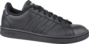Sportiniai bateliai vyrams Adidas Grand Court EE7890, juodi kaina ir informacija | Kedai vyrams | pigu.lt