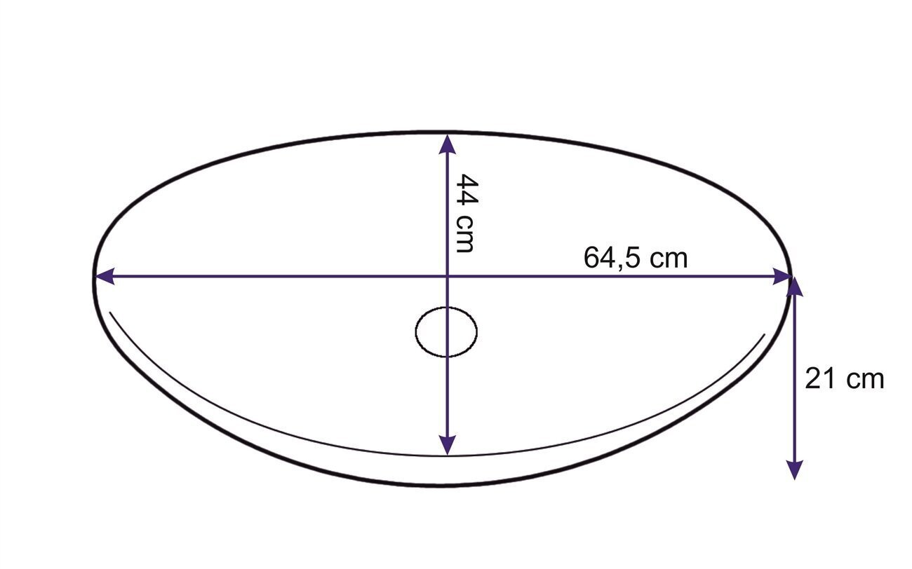 REA Rosa praustuvas 66 cm цена и информация | Praustuvai | pigu.lt