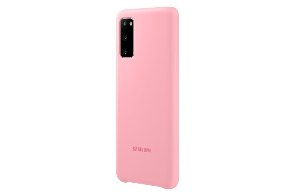 Samsung dėklas skirtas Samsung Galaxy S20, Pink kaina ir informacija | Telefono dėklai | pigu.lt