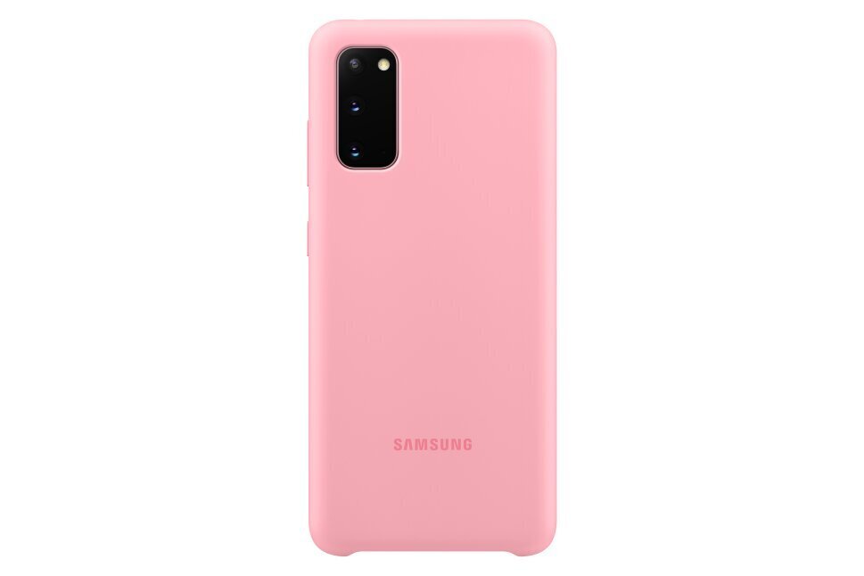 Samsung dėklas skirtas Samsung Galaxy S20, Pink kaina ir informacija | Telefono dėklai | pigu.lt