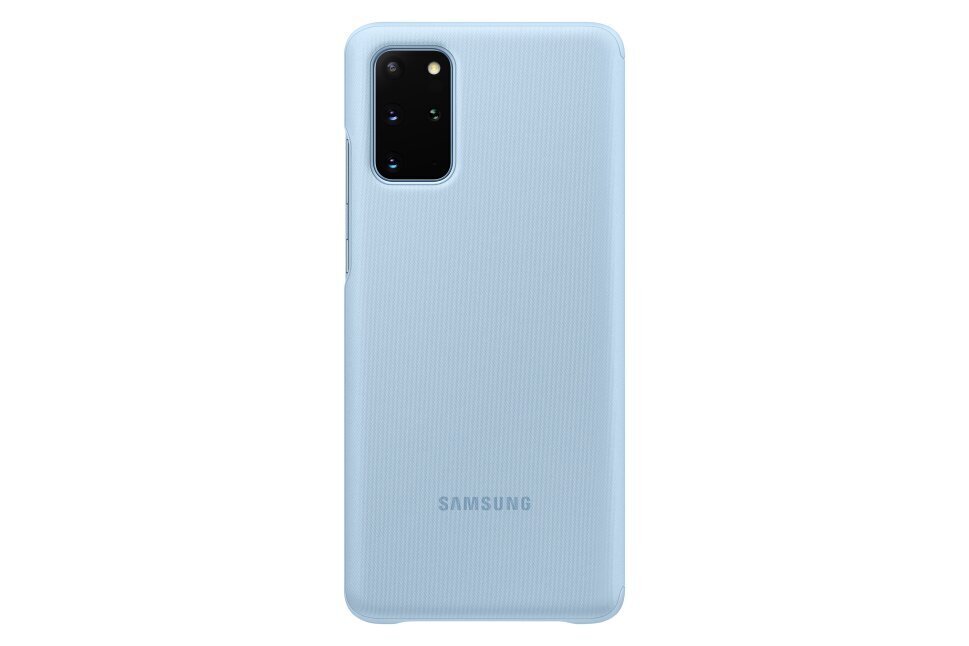Samsung Smart Clear View, skirtas Galaxy S20+, mėlynas kaina ir informacija | Telefono dėklai | pigu.lt