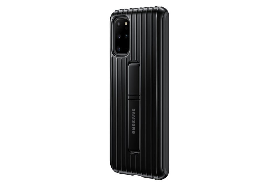 Samsung Protective Standing Cover, skirtas Galaxy S20+, juodas kaina ir informacija | Telefono dėklai | pigu.lt