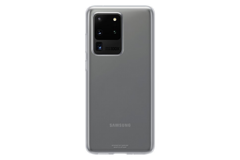 Samsung Galaxy dėklas skirtas Samsung Galaxy S20 Ultra, Skaidrus kaina ir informacija | Telefono dėklai | pigu.lt