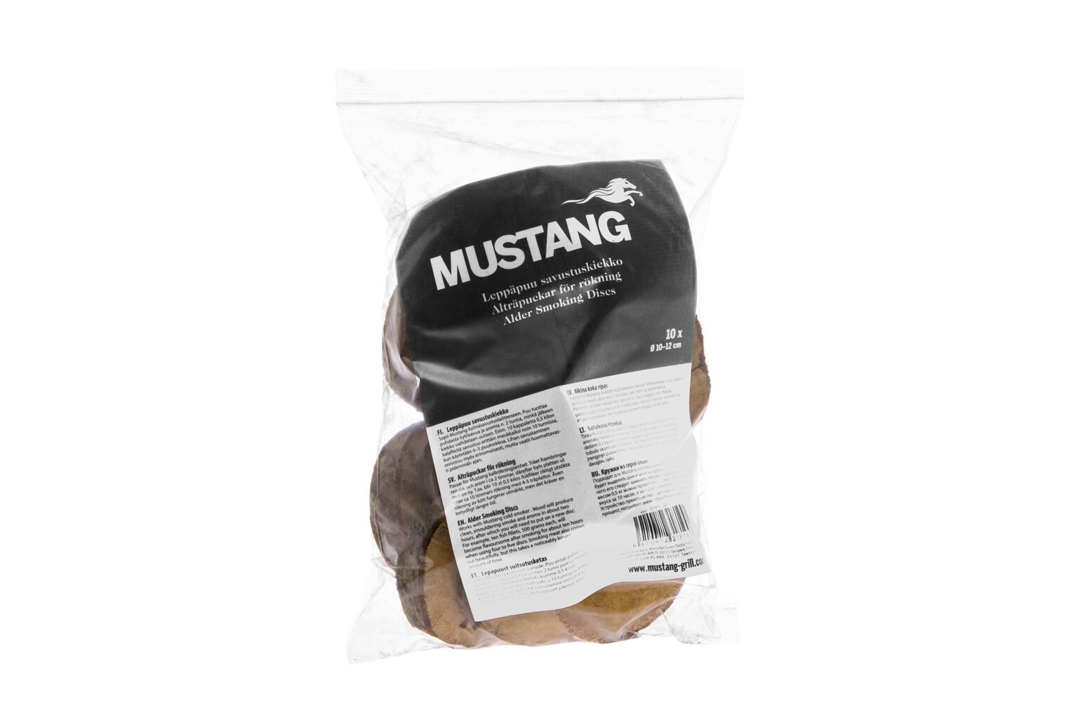 Baltalksnio ritinėliai rūkyklai Mustang, 10 vnt. kaina ir informacija | Rūkyklos, priedai | pigu.lt