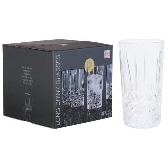 Atmos Fera stiklinės, 4 vnt. kaina ir informacija | Taurės, puodeliai, ąsočiai | pigu.lt