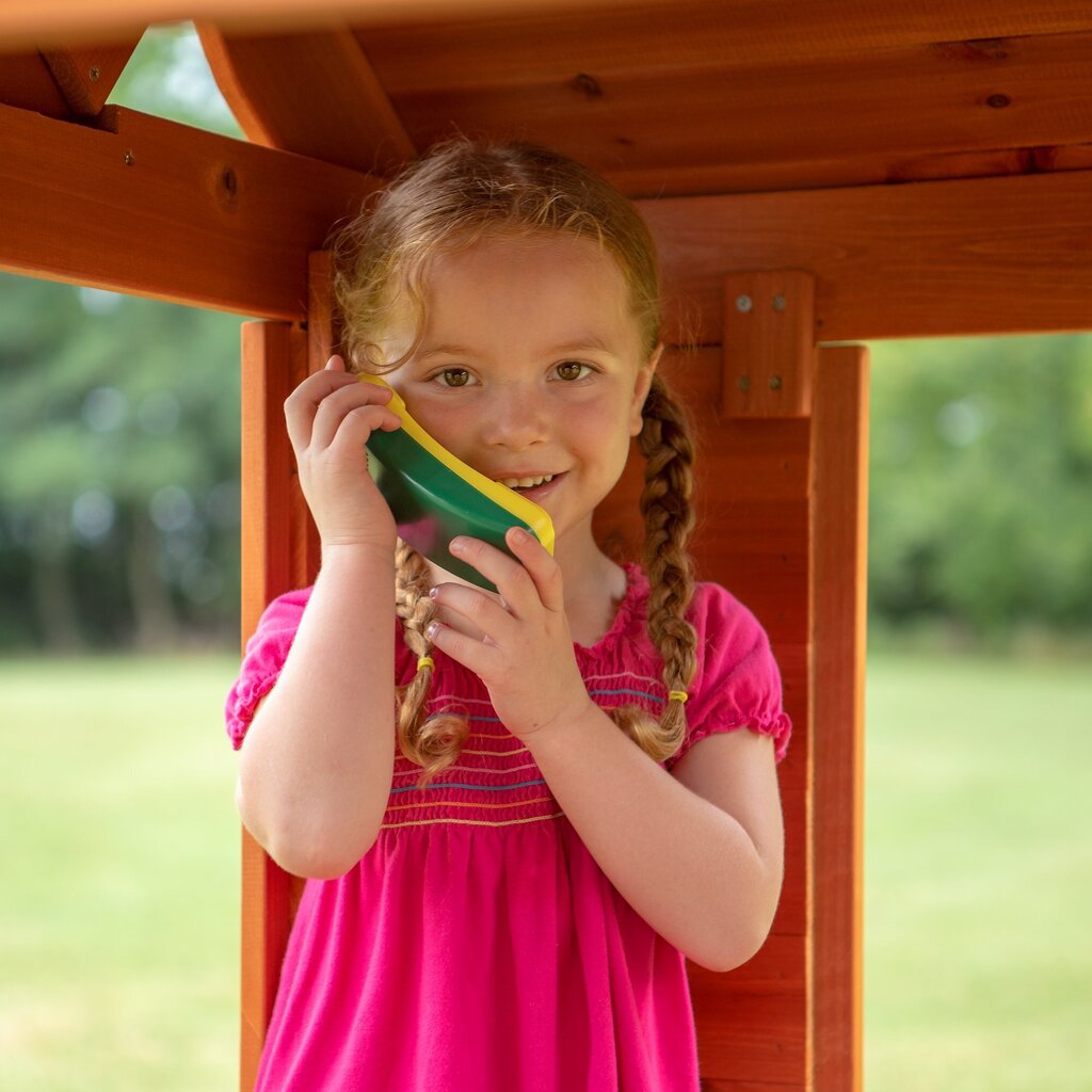 Medinis žaidimų nemelis Backyard Discovery Timberlake Playhouse kaina ir informacija | Vaikų žaidimų nameliai | pigu.lt