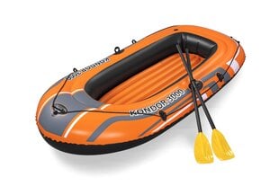 Надувная лодка Bestway Kondor 3000 Set, 232x115 см, с насосом и веслами цена и информация | Лодки и байдарки | pigu.lt