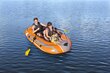 Pripučiama valtis Bestway Kondor 3000 Set, 232x115 cm, su pompa ir irklais цена и информация | Valtys ir baidarės | pigu.lt
