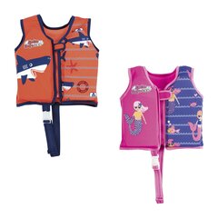 Plaukimo liemenė Bestway Swim Safe Swim Jacket, M/L, rožinė/oranžinė kaina ir informacija | Bestway Spоrto prekės | pigu.lt