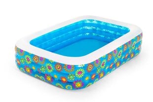 Надувной бассейн для детей Bestway Happy Flora, 702 л, синий цена и информация | Бассейны | pigu.lt