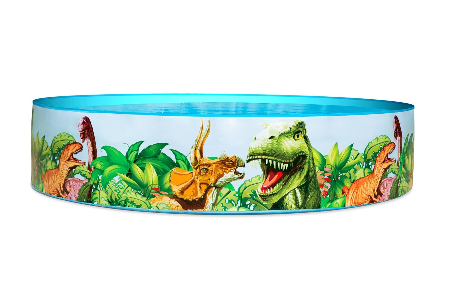 Ramstinis baseinas Bestway Fill 'N Fun Dinosaur, 183x38 cm цена и информация | Baseinai | pigu.lt