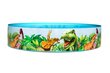 Ramstinis baseinas Bestway Fill 'N Fun Dinosaur, 183x38 cm kaina ir informacija | Baseinai | pigu.lt