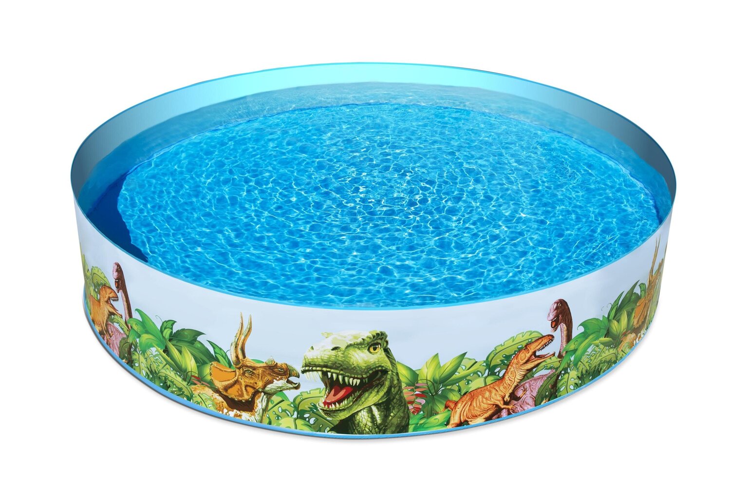 Ramstinis baseinas Bestway Fill 'N Fun Dinosaur, 244x46 cm цена и информация | Baseinai | pigu.lt