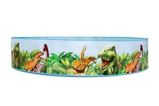 Ramstinis baseinas Bestway Fill 'N Fun Dinosaur, 244x46 cm kaina ir informacija | Baseinai | pigu.lt