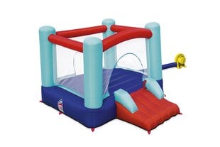 Надувной батут для детей Bestway Up, In & Over Spring n' Slide, 250x210x152 см, синий цена и информация | Надувные и пляжные товары | pigu.lt