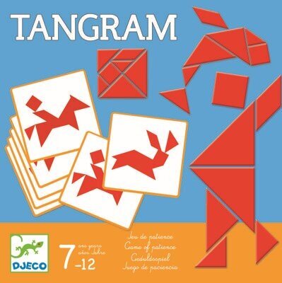 Žaidimas - Tangram, Djeco DJ08470 kaina ir informacija | Stalo žaidimai, galvosūkiai | pigu.lt