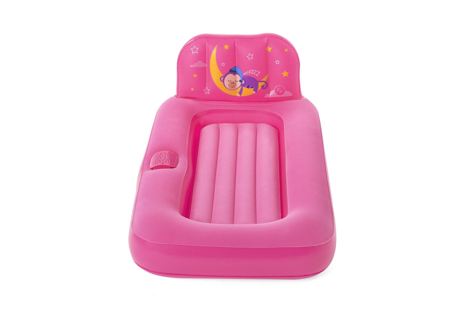 Pripučiamas čiužinys-lova vaikams Bestway Fisher-Price Dream Glimmers, 132x76x46 cm, rožinis цена и информация | Pripučiami čiužiniai ir baldai | pigu.lt