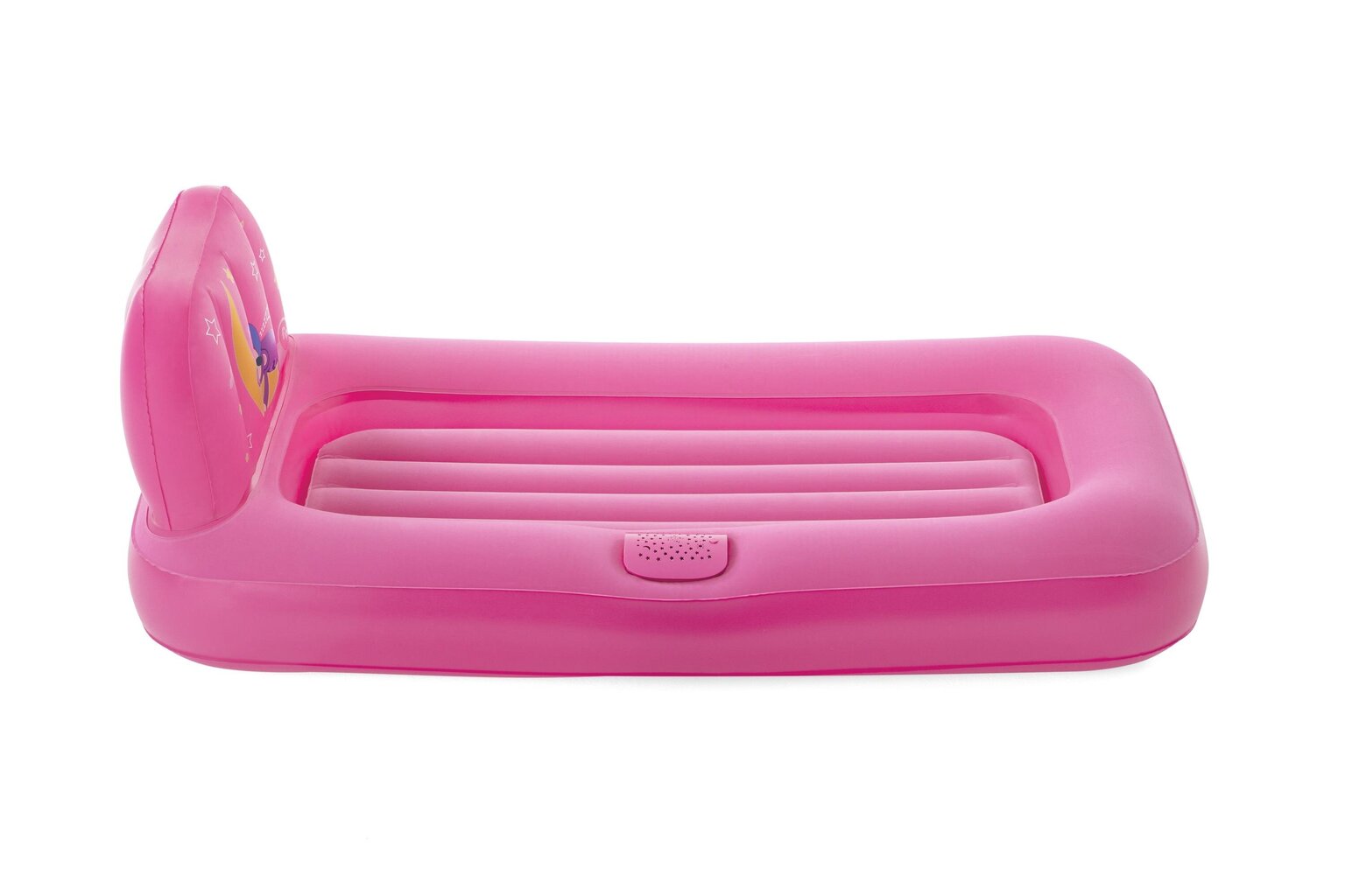 Pripučiamas čiužinys-lova vaikams Bestway Fisher-Price Dream Glimmers, 132x76x46 cm, rožinis kaina ir informacija | Pripučiami čiužiniai ir baldai | pigu.lt