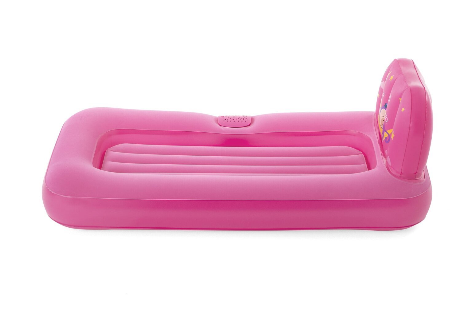 Pripučiamas čiužinys-lova vaikams Bestway Fisher-Price Dream Glimmers, 132x76x46 cm, rožinis kaina ir informacija | Pripučiami čiužiniai ir baldai | pigu.lt