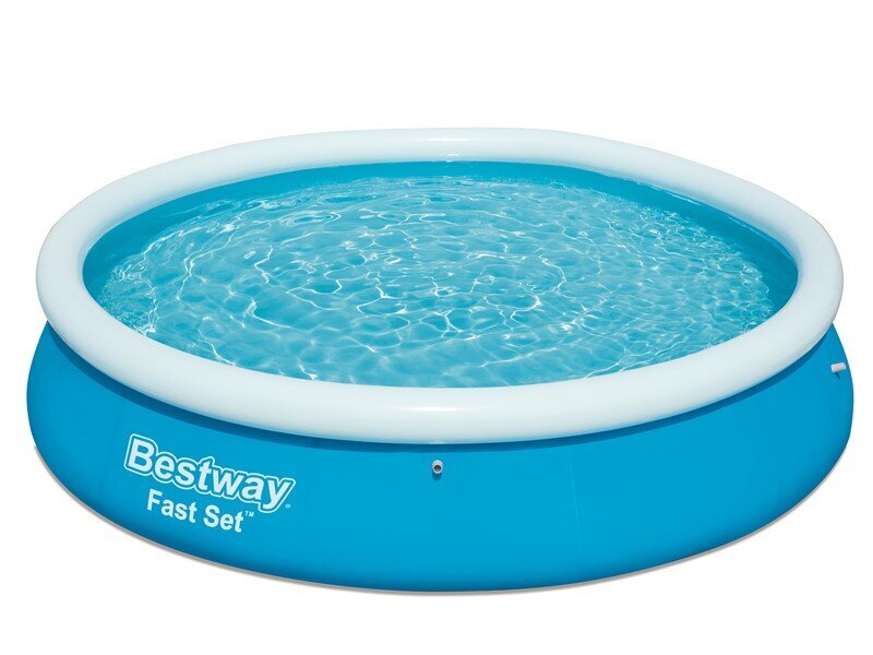 Baseinas Bestway Fast Set 366x76 cm, be filtro kaina ir informacija | Baseinai | pigu.lt