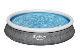 Бассейн Bestway Fast Set, 457x84 см, с фильтром цена и информация | Bestway Уличные бассейны | pigu.lt