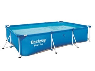 Каркасный бассейн Bestway Steel Pro без фильтра, 300x201x66 см цена и информация | Бассейны | pigu.lt