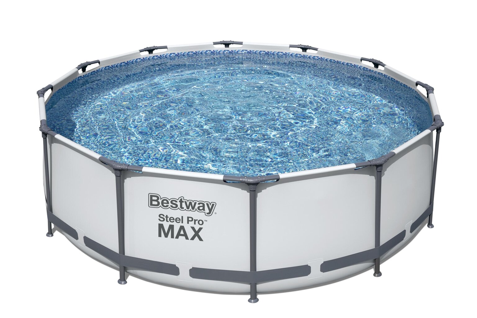 Karkasinis baseinas Bestway Steel Pro Max 366x100 cm, su filtru kaina ir informacija | Baseinai | pigu.lt