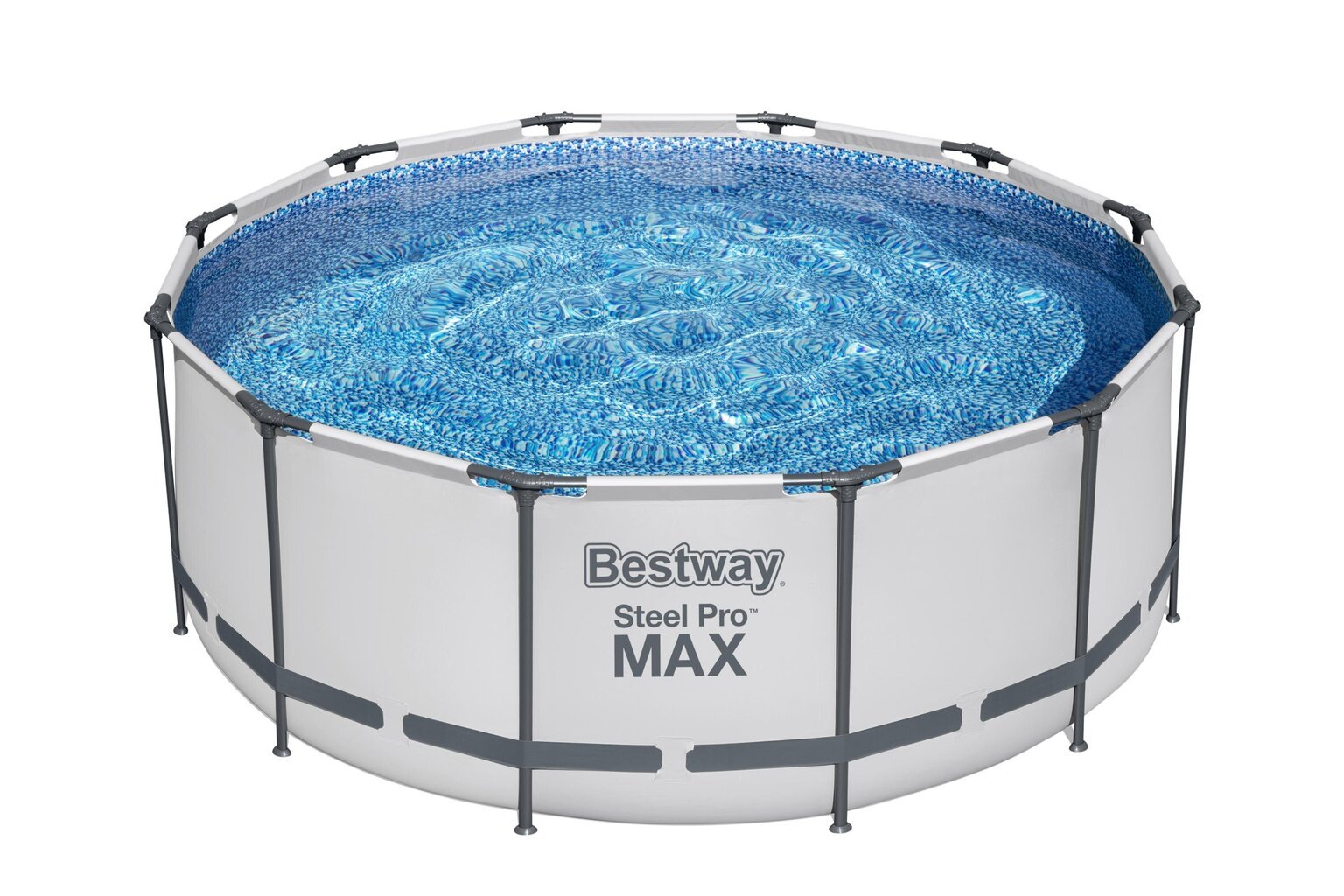 Karkasinis baseinas Bestway Steel Pro Max 366x122 cm, su filtru kaina ir informacija | Baseinai | pigu.lt