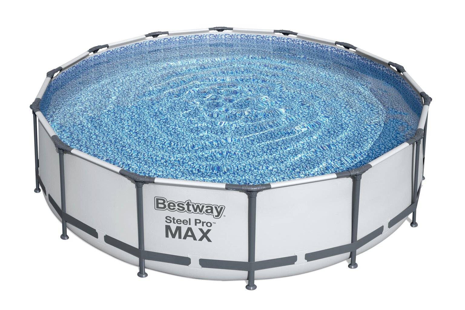 Karkasinis baseinas Bestway Steel Pro Max 427x107 cm, su filtru цена и информация | Baseinai | pigu.lt