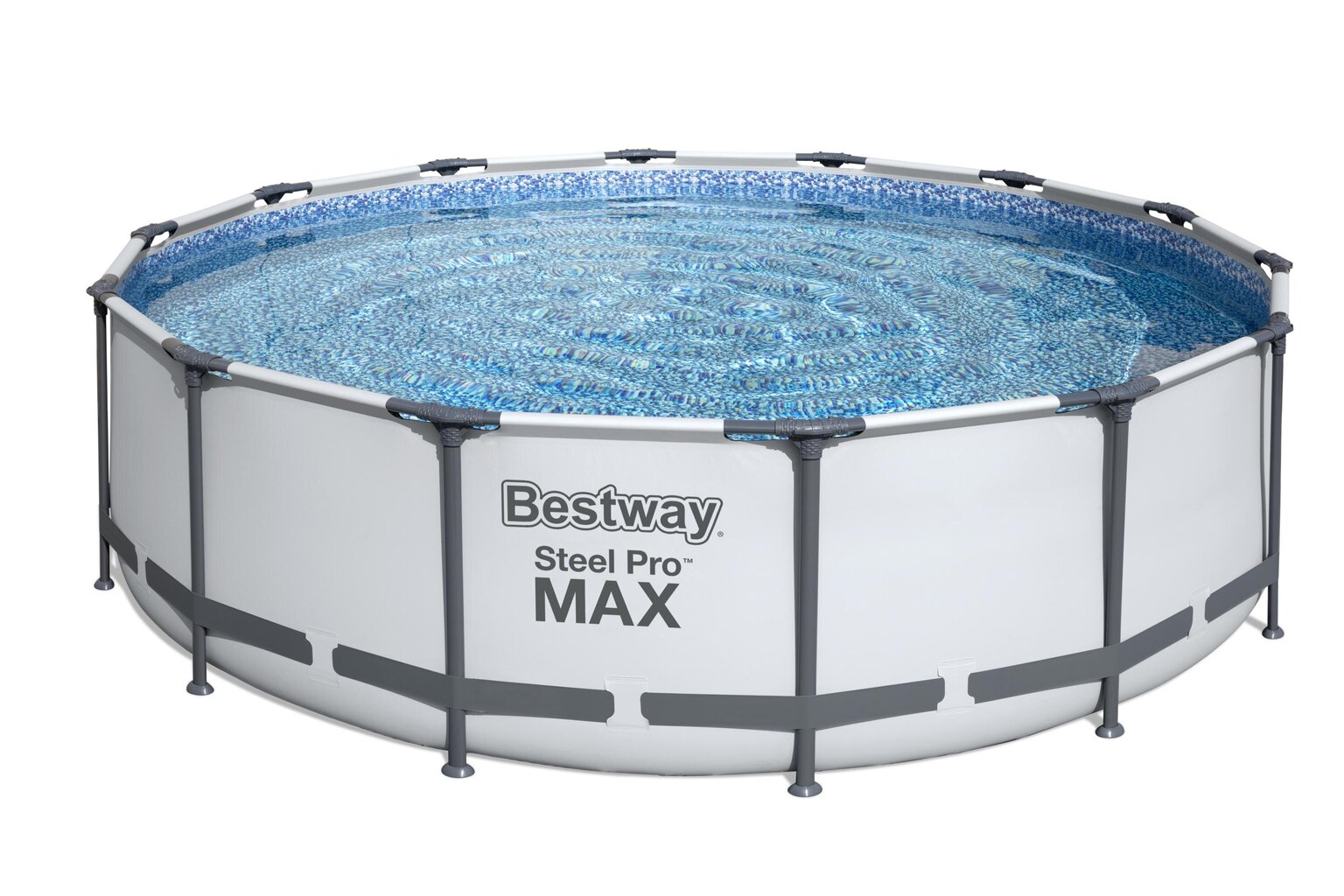 Karkasinis baseinas Bestway Steel Pro Max 427x107 cm, su filtru цена и информация | Baseinai | pigu.lt