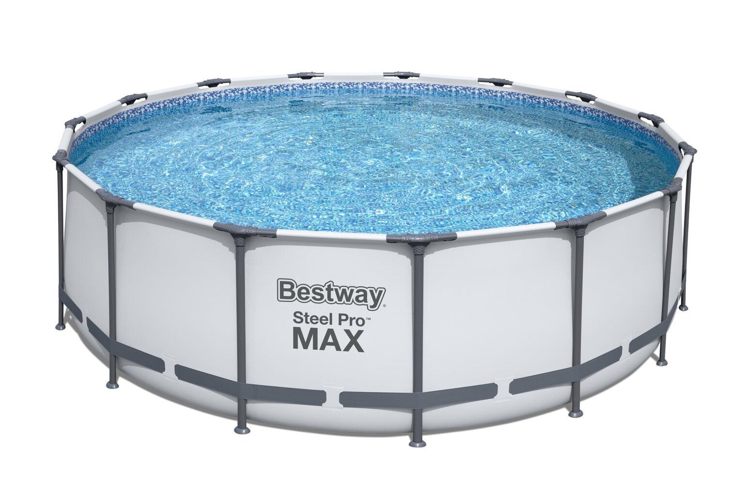 Karkasinis baseinas Bestway Steel Pro Max 457x122 cm, su filtru цена и информация | Baseinai | pigu.lt