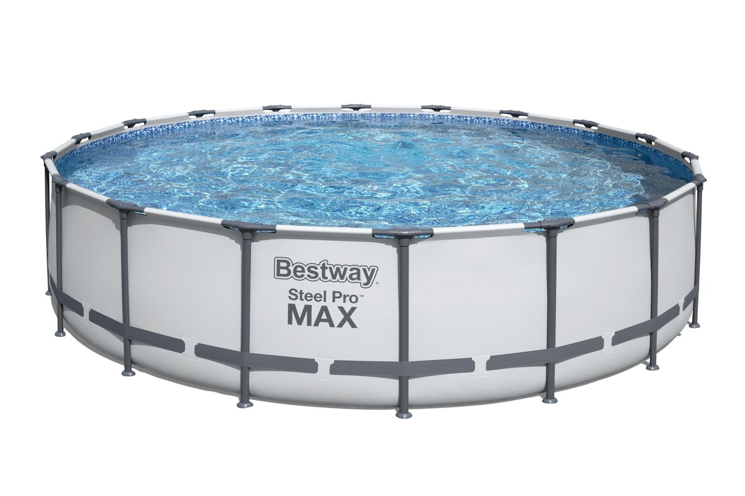 Karkasinis baseinas Bestway Steel Pro Max 549x122 cm, su filtru kaina ir informacija | Baseinai | pigu.lt