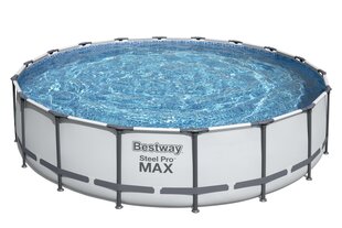 Каркасный бассейн Bestway Steel Pro Max 549x122 см, с фильтром цена и информация | Бассейны | pigu.lt