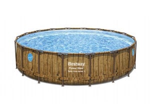 Karkasinis baseinas Bestway Power Steel Swim Vista 549x122 cm, su filtru kaina ir informacija | Baseinai | pigu.lt