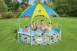 Karkasinis baseinas Bestway Steel Pro Splash-in-Shade Play 244x51 cm цена и информация | Baseinai | pigu.lt