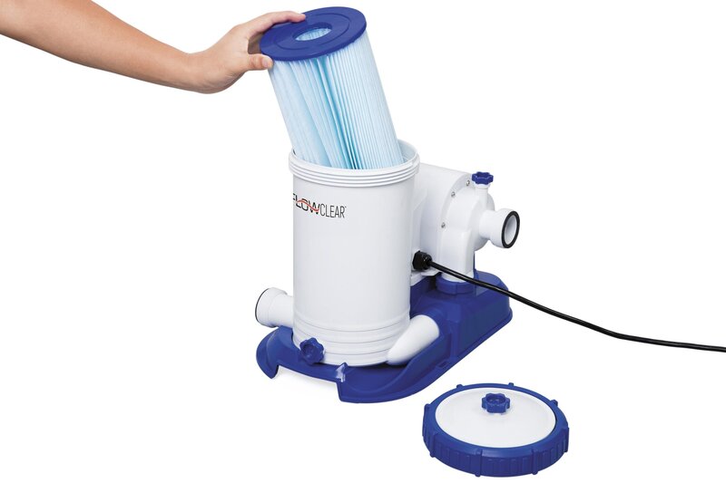 Baseino filtras su pompa Bestway Flowclear, 9463 l/val. kaina | pigu.lt