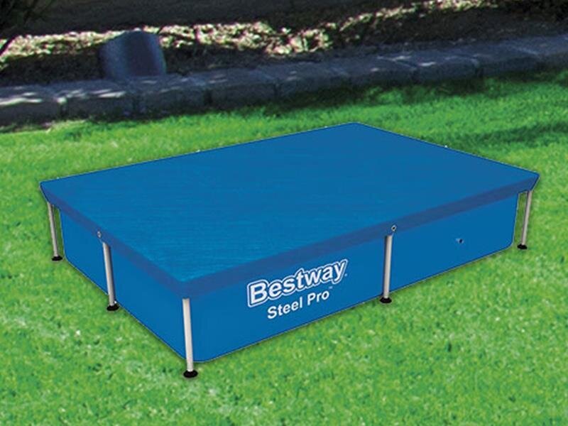 Baseino uždangalas Bestway Flowclear Steel Pro 224x154 cm цена и информация | Baseinų priedai | pigu.lt