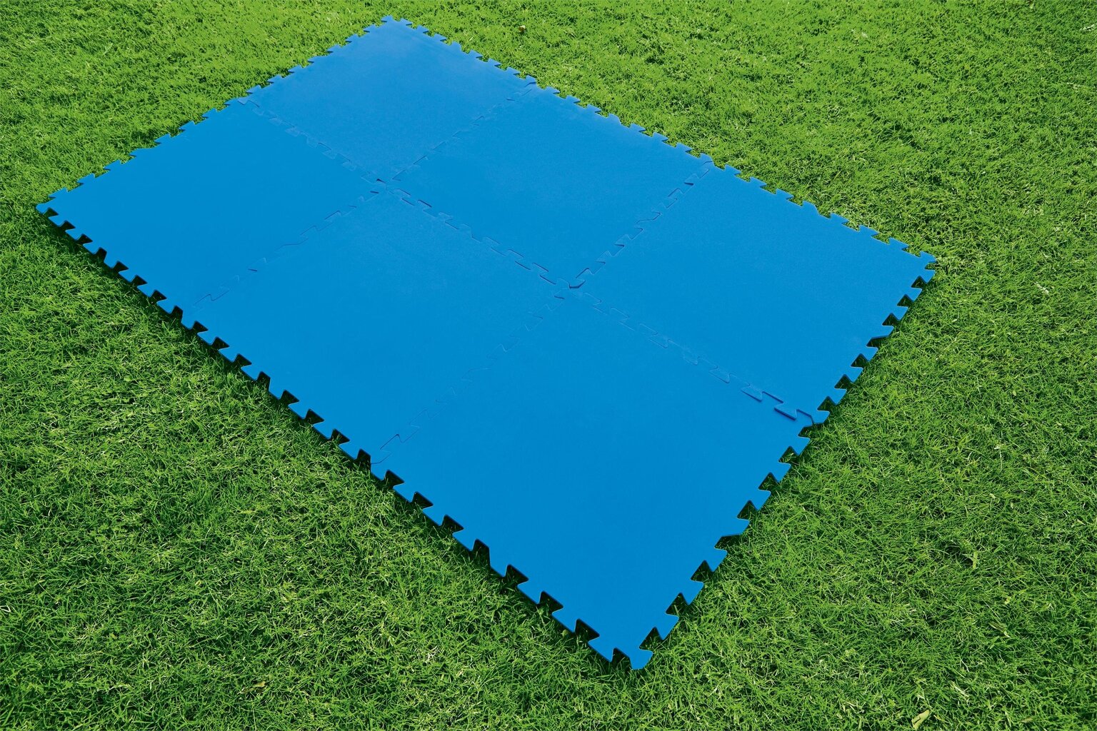Segmentinis kilimėlis lauko baseinams Bestway Flowclear 50x50 cm, 9 vnt. цена и информация | Baseinų priedai | pigu.lt
