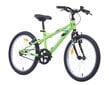 Vaikiškas dviratis Bimbo Bike Bullet 20", žalias kaina ir informacija | Dviračiai | pigu.lt