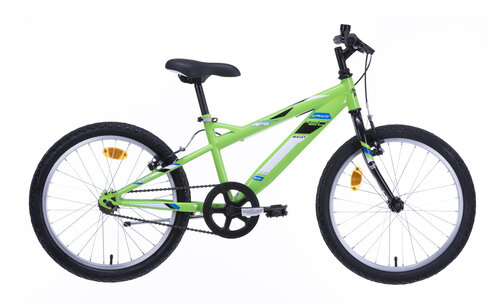 Vaikiškas dviratis Bimbo Bike Bullet 20", žalias kaina ir informacija | Dviračiai | pigu.lt