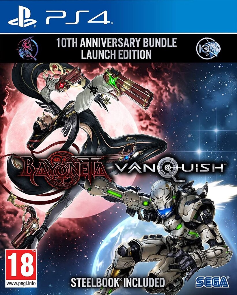 PS4 Bayonetta and Vanquish 10th Anniversary Bundle Launch Steelbook Edition цена и информация | Kompiuteriniai žaidimai | pigu.lt