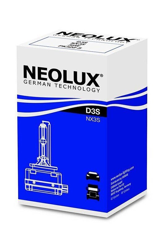 Automobilinės lemputės Neolux D3S NX3S 35W PK32D-5 4X1 цена и информация | Automobilių lemputės | pigu.lt