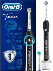 Oral B Teen Black kaina ir informacija | Elektriniai dantų šepetėliai | pigu.lt