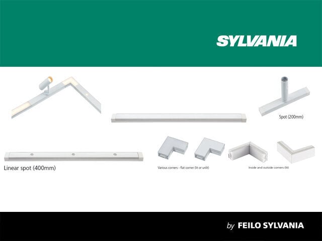 Sylvania Convenio LED linijinis šviesos profilis L600 kaina ir informacija | LED juostos | pigu.lt